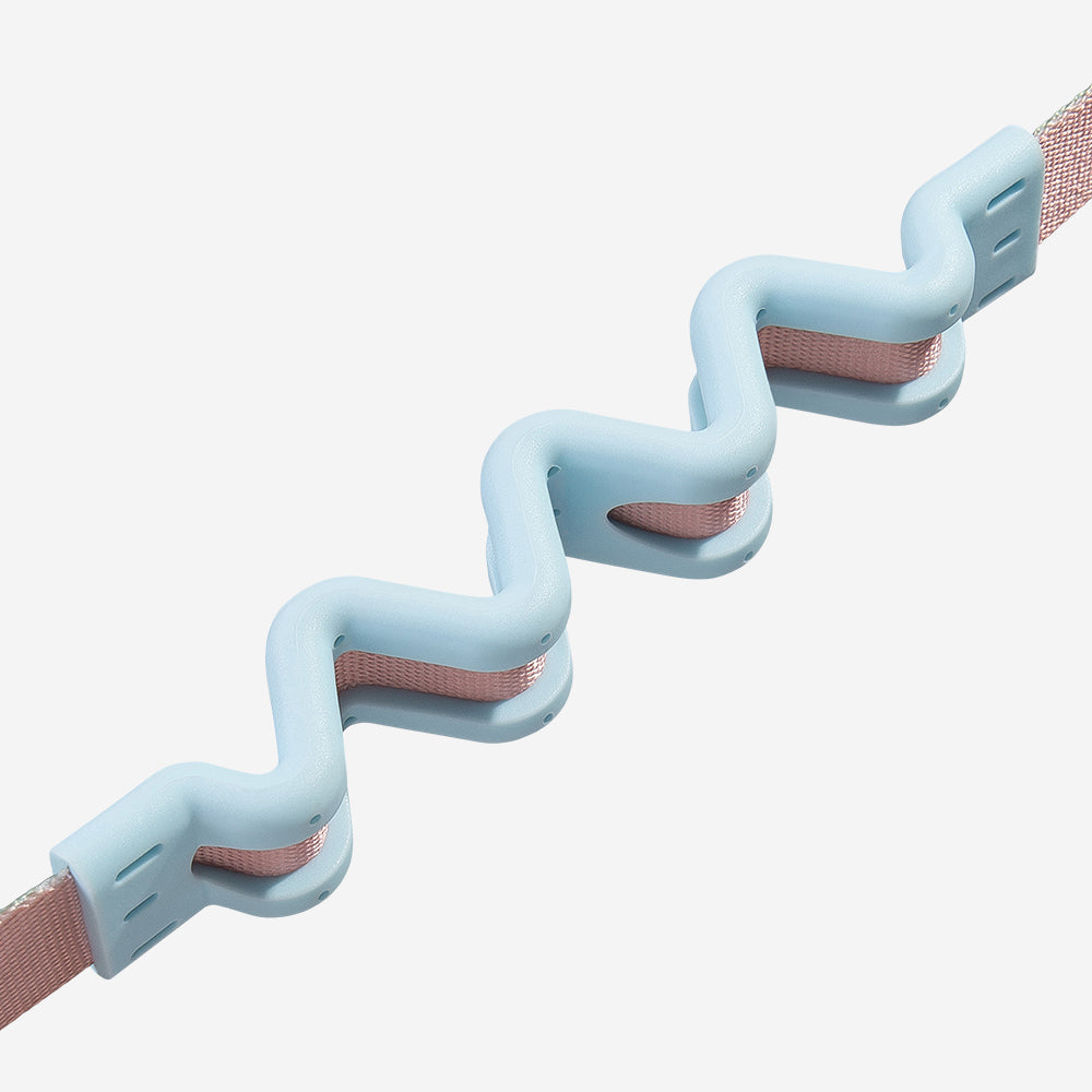Peach Shock Absorbing Ruff Leash 2.0