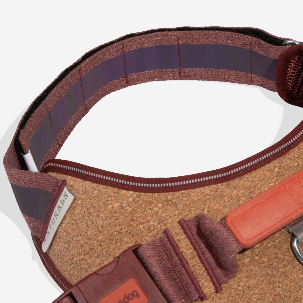 Pettorina con Maniglia - Flyharness Naturals 2.0 Cocoa