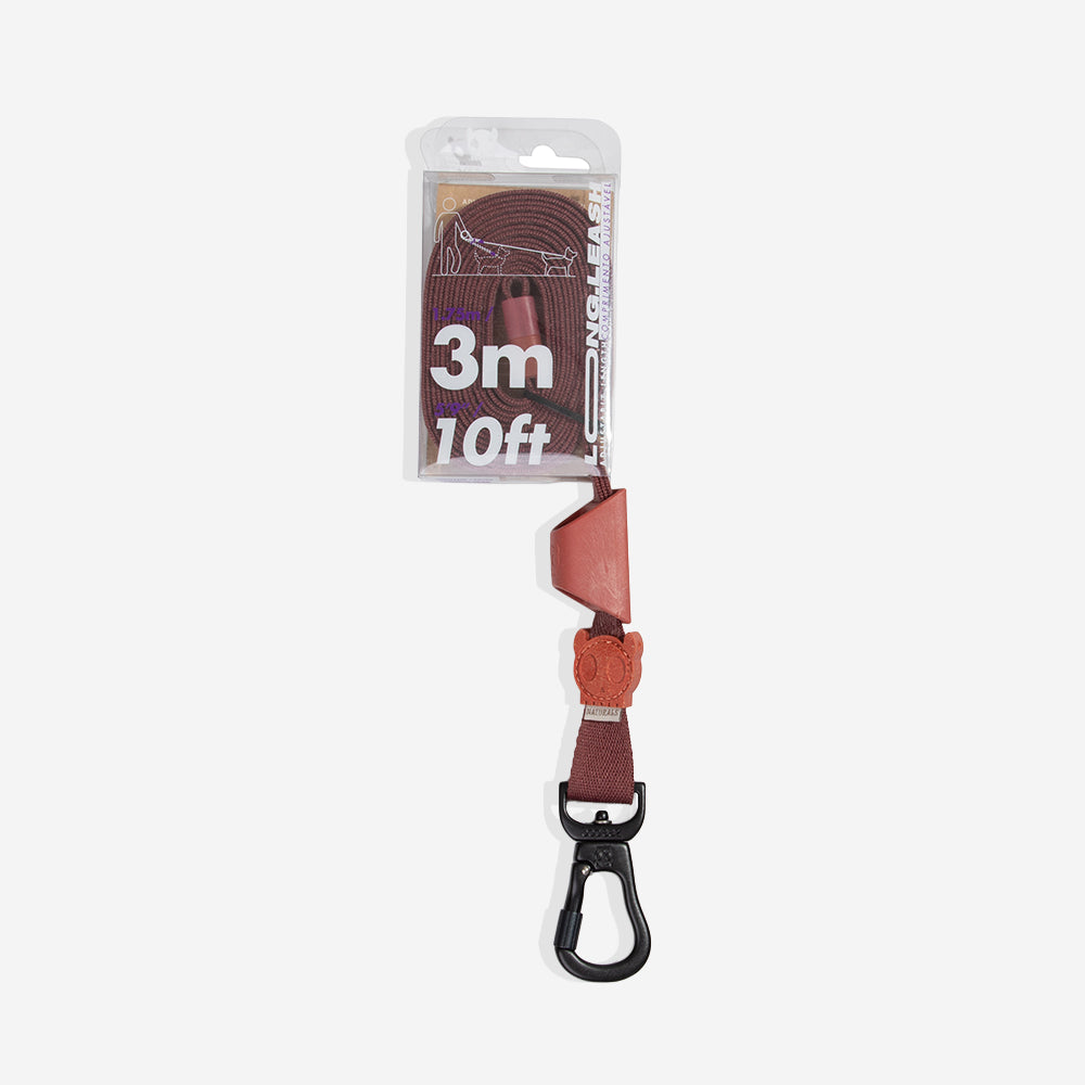 Guinzaglio Allungabile Long Leash Naturals 2.0 Cocoa