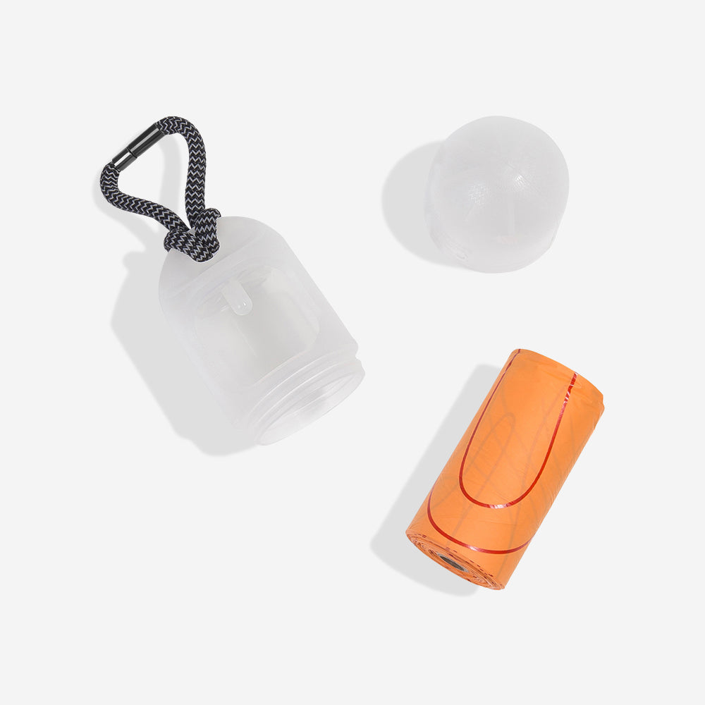 Poop Bag Dispenser 2.0 transparent