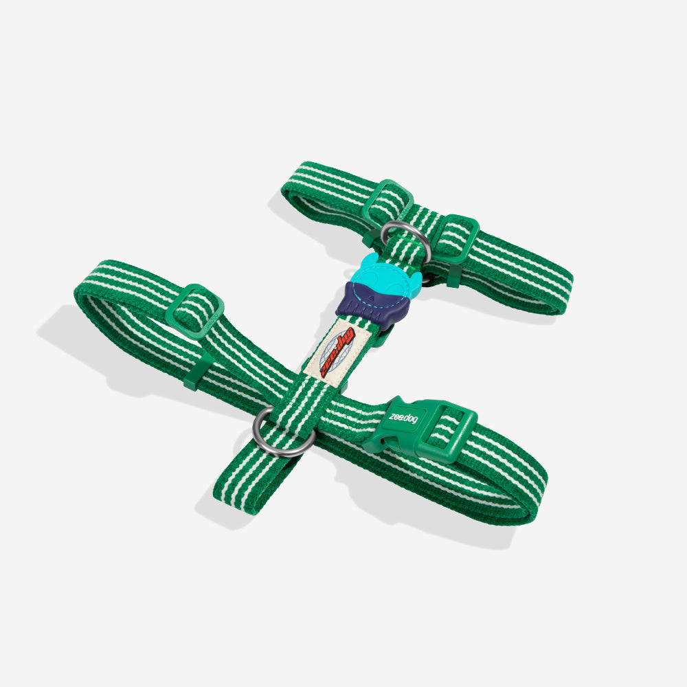 Pettorina ad H Velvet Vibes Vert