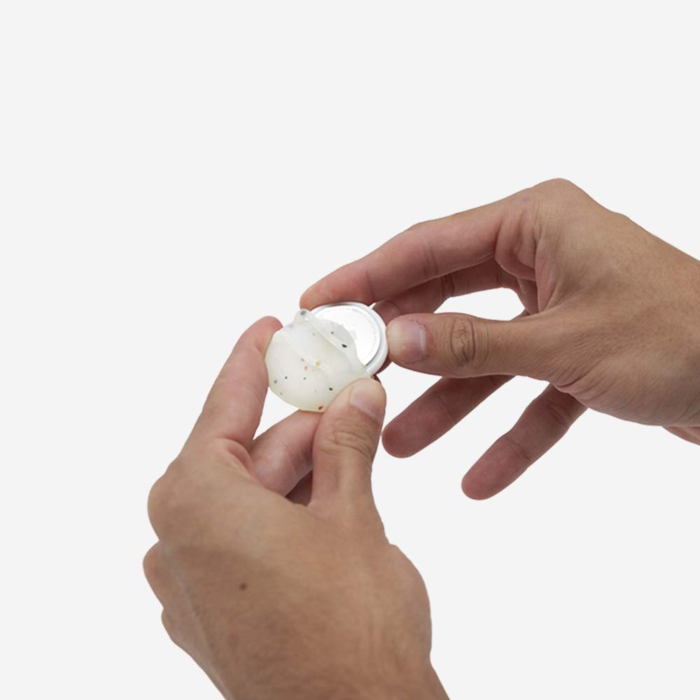 Lime Airtag Holder