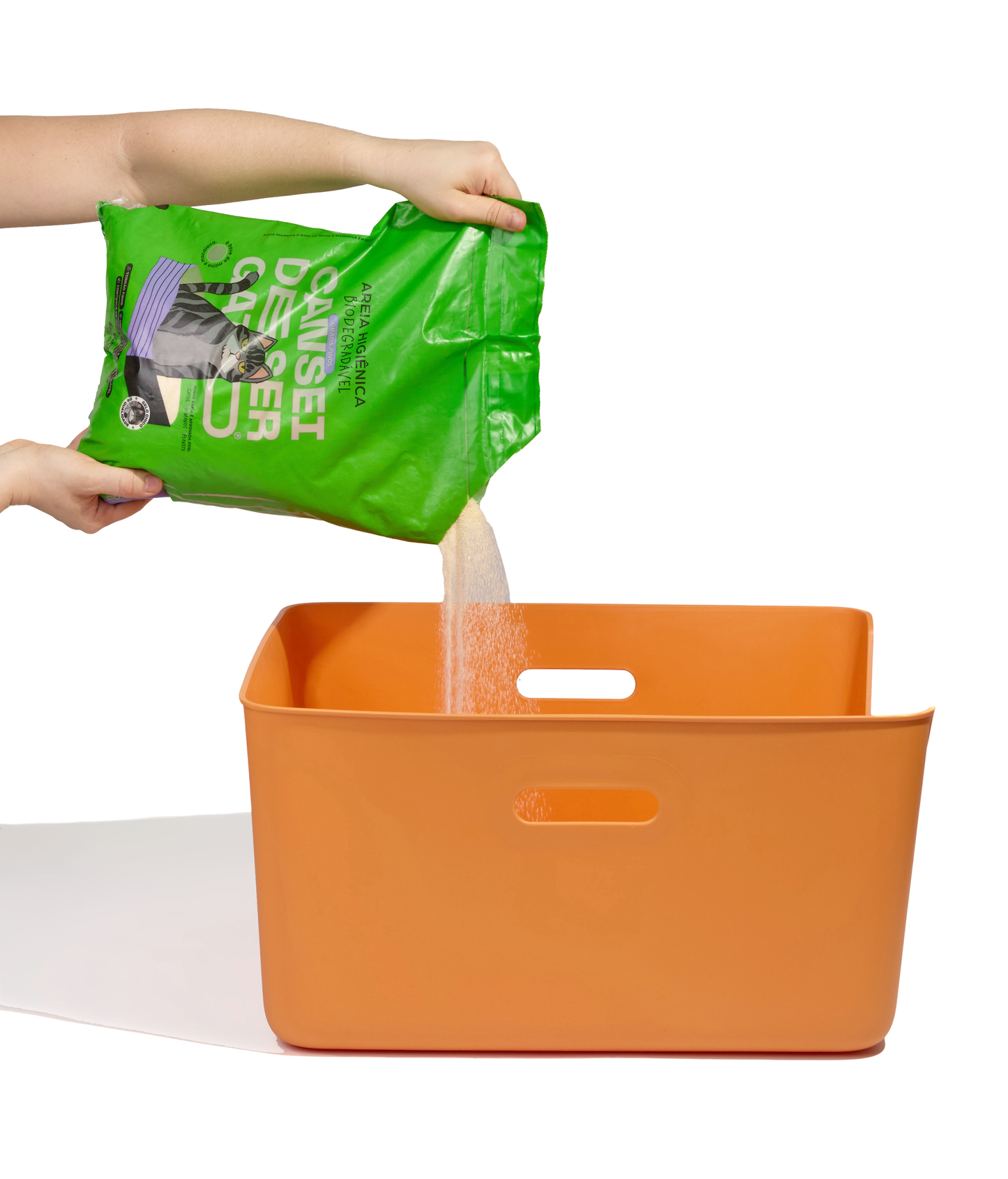 Areia para Gato Laranja CDSG