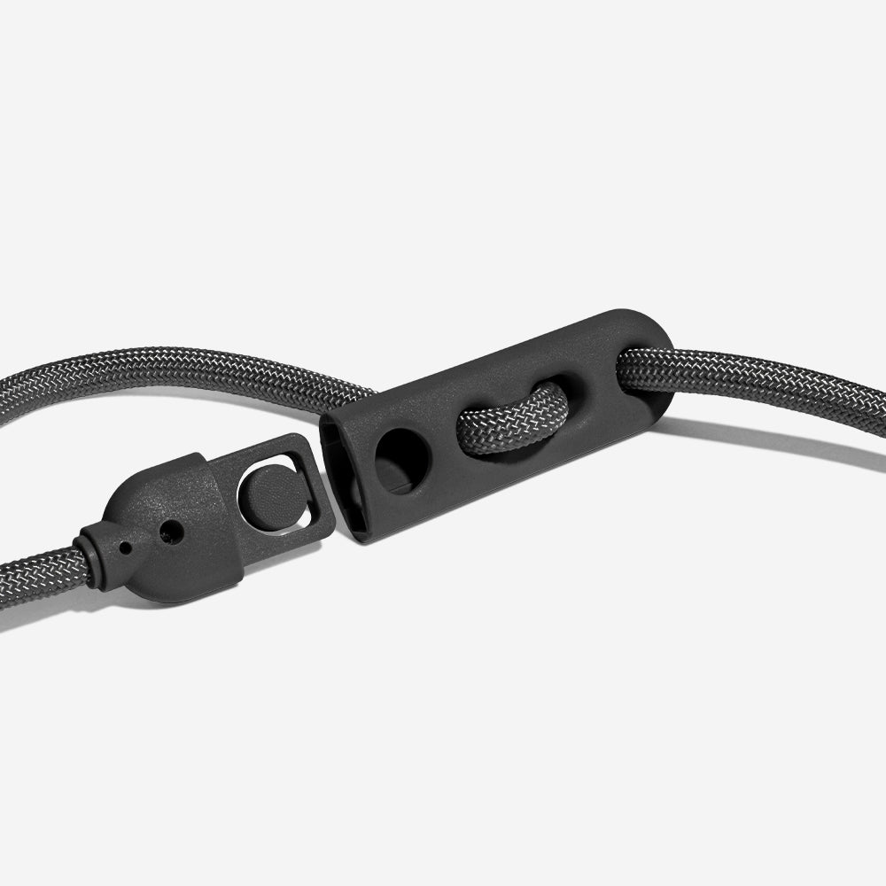 Hands Free Leash Titanium Grey