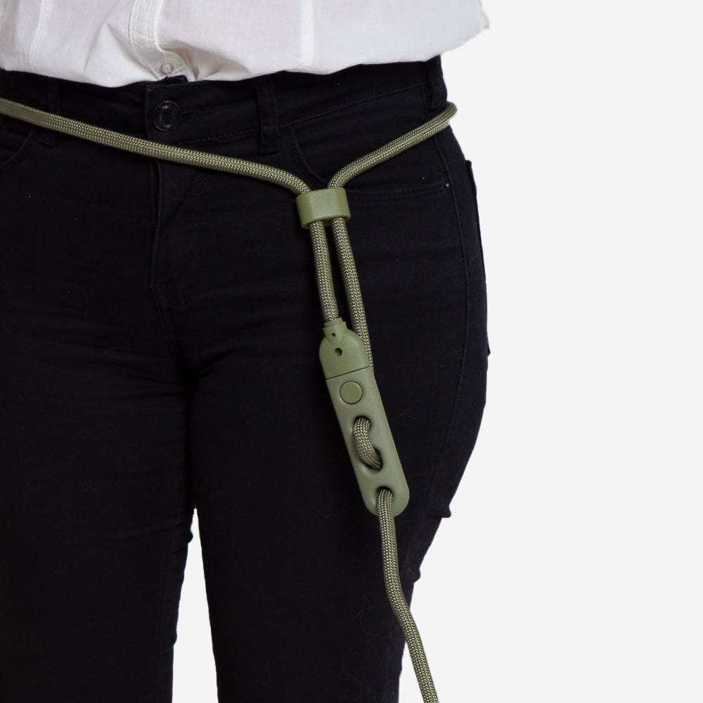 Army Green Hands Free Leash