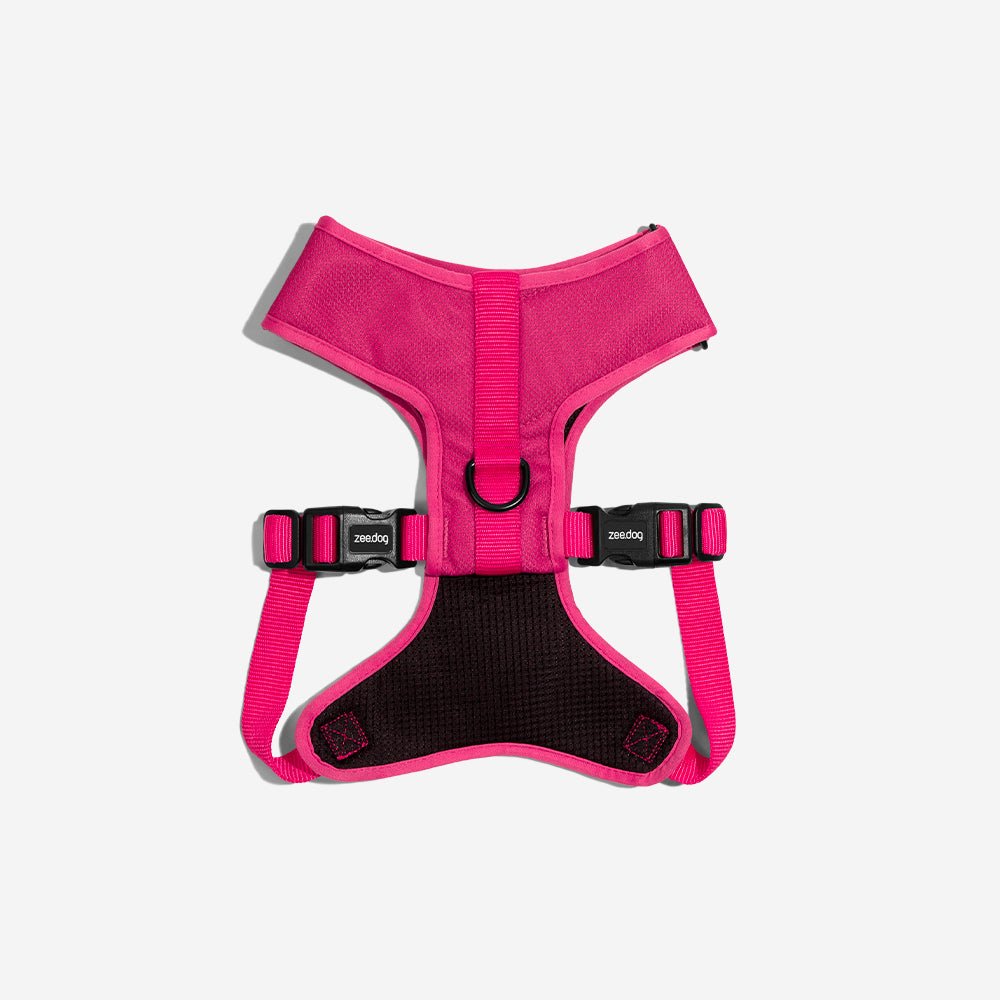 Pink Led Adjustable Mesh Harness