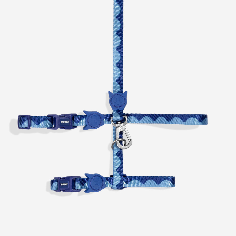 Swell Cat Harness & Leash Set