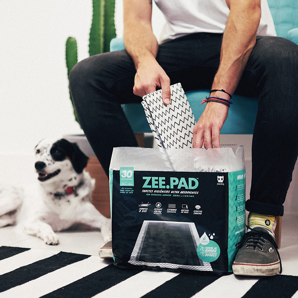 Zee.pad grey absorbent pads