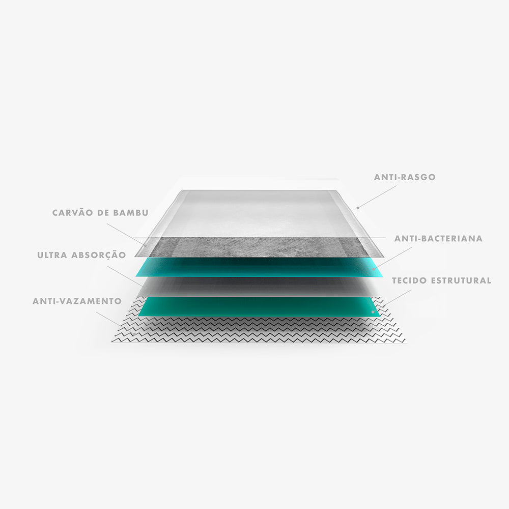 Zee.pad grey absorbent pads