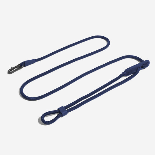 Hands Free Leash Deep Blue